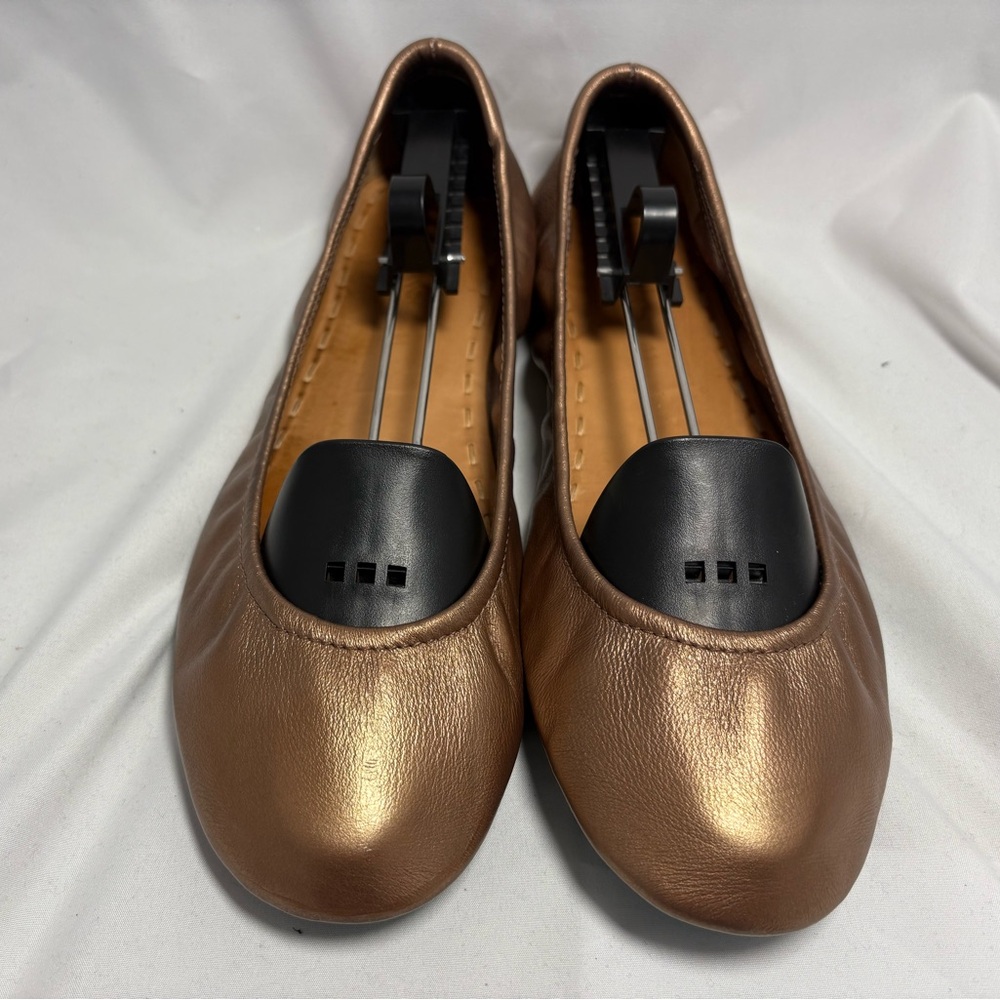 Tieks Metallic Bronze Ballet Flats - size 11 - excellent condition, used